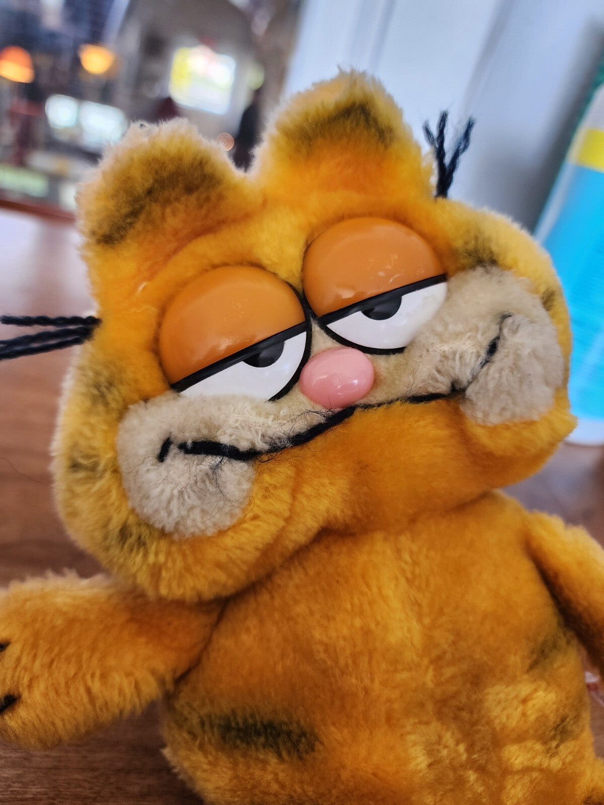 Vtg 8” Garfield The Cat 1978-1981 Stuffed Animal Plush
