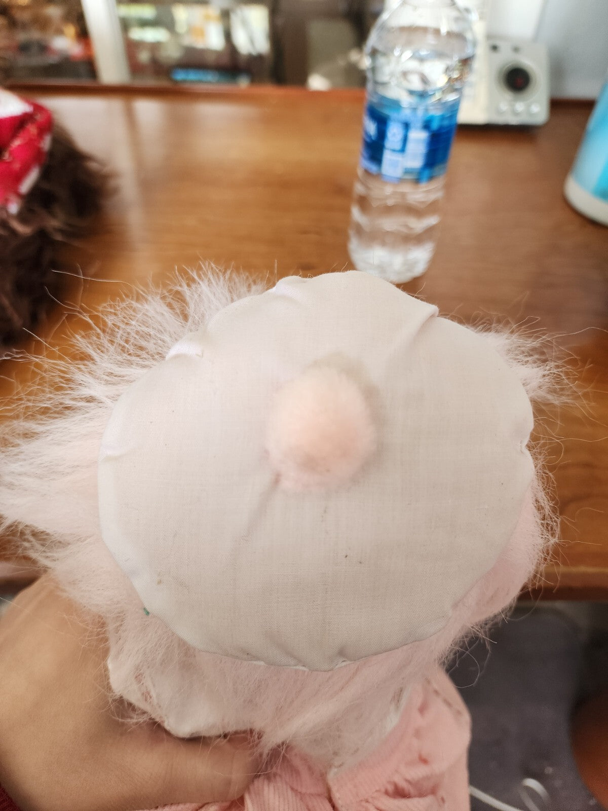 Vtg Russ Troll Doll 12" Pink Sailor dress & beret 1980s Classic Child Gift