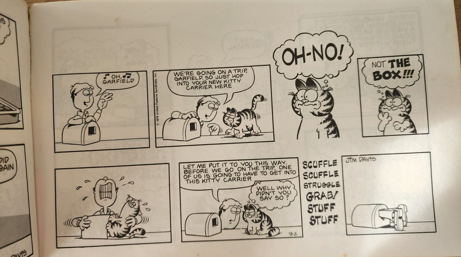 Garfield Bigger Than Life: His Third Book - Paperback By Davis, jim