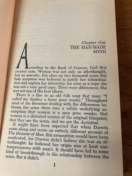 THE DESCENT OF WOMEN BY ELAINE MORGAN