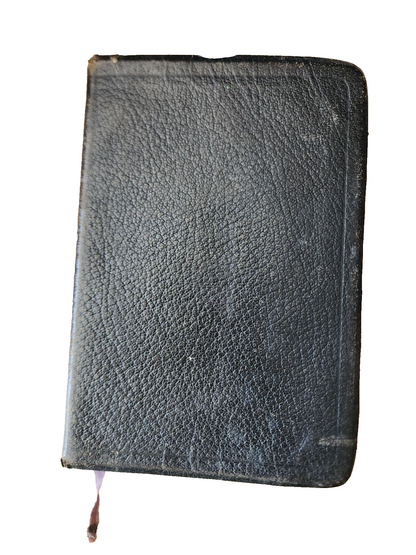 The New Testament, Charles Williams Black Leather, 1960 Moody Press