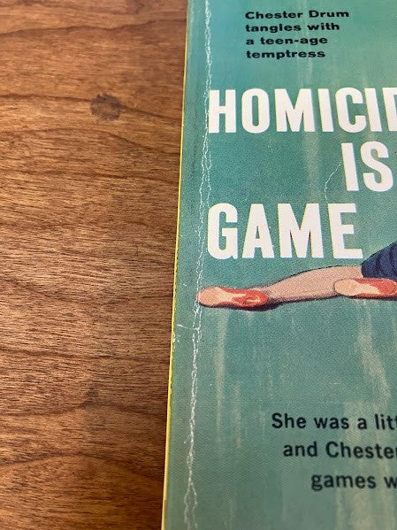 Gold Medal Books: Homicide is my Game by Stephen Marlow