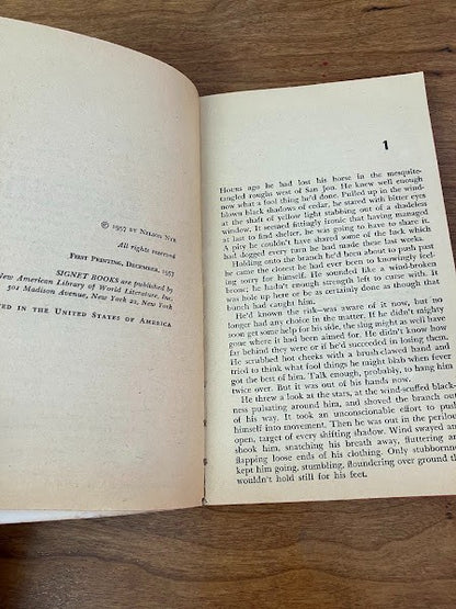 1957 Signet Paperbackack: Bandido by Nelson Nye
