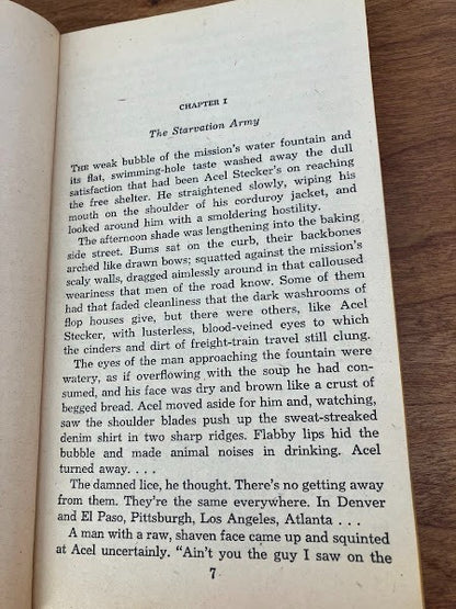 Popular Library: Hungry Men by Edward Anderson