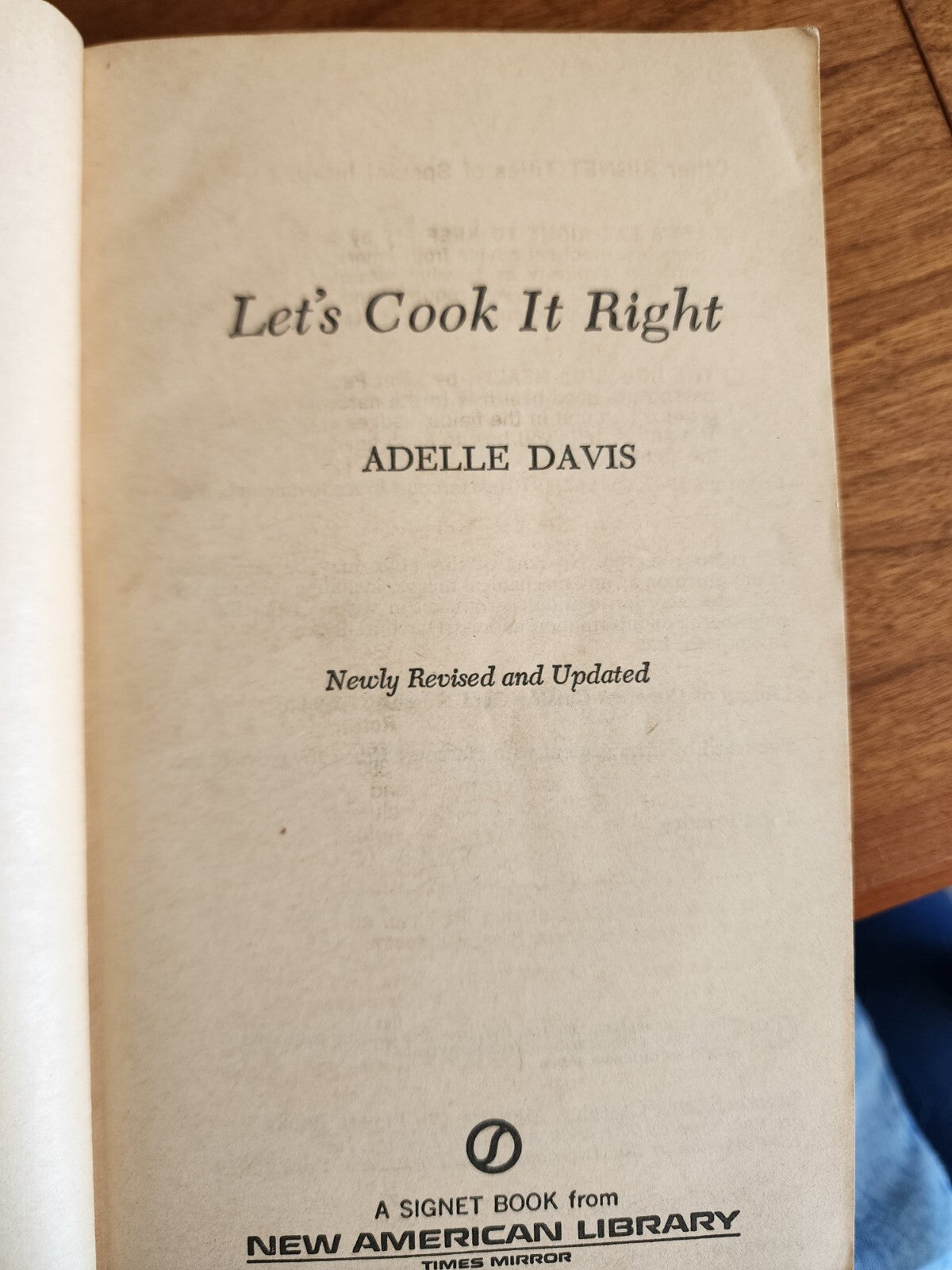 Let's Cook It Right by Adelle Davis