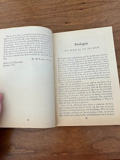 Dell Paperback - NO MAN IS AN ISLAND by Thomas Merton