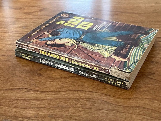 Handi-Book Western (lot of 2) - "The Fargo Kid" and "Empty Saddles"