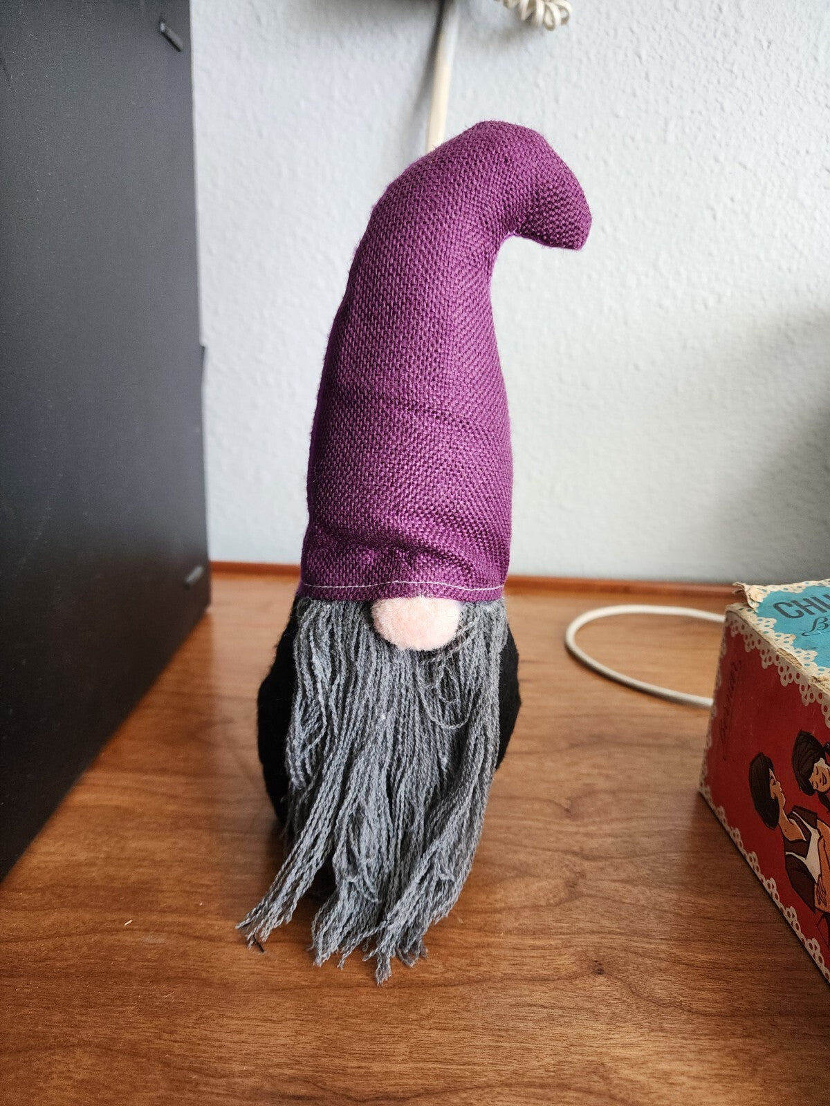 Stuffed Halloween Purple Gnome