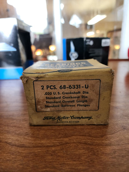 Ford Bearings Crankshaft Main-rear 2 Pieces 68-6331-U