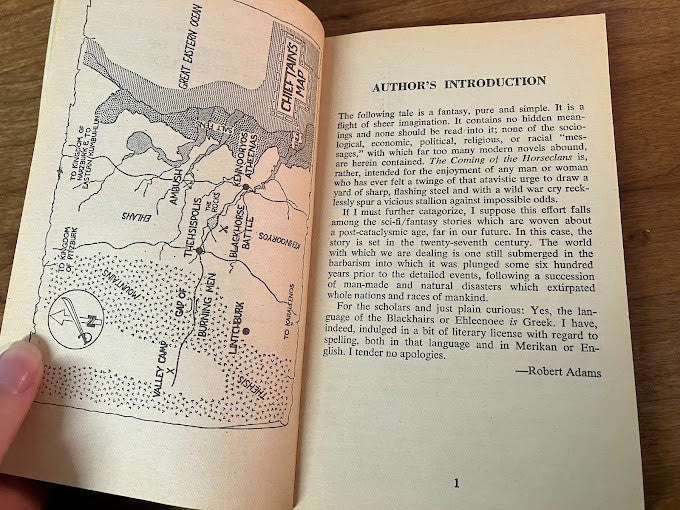 The Coming of the Horseclans