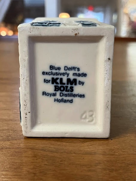 KLM BOLS Delft Blue House #43 - Empty