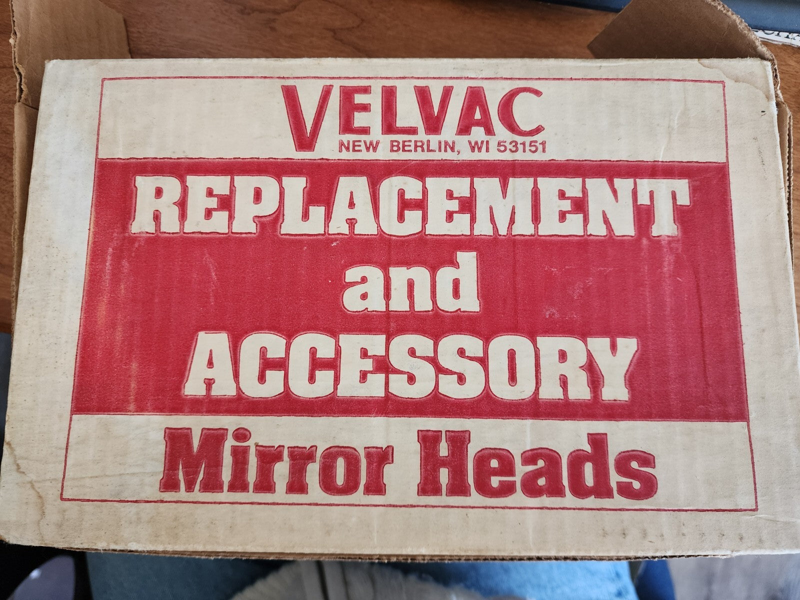 SS510 Velvac Mirror Head 704091