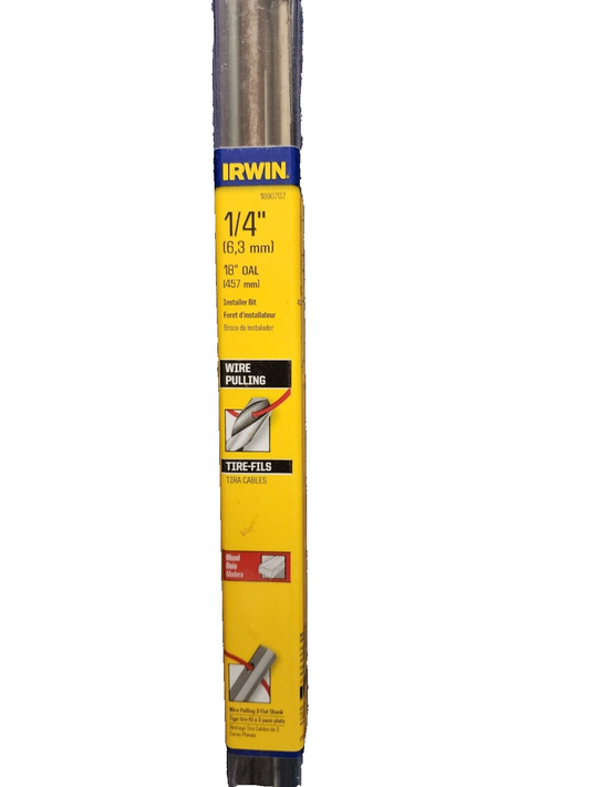 Irwin #39104 1/4 x 18" Wood Installer Bit