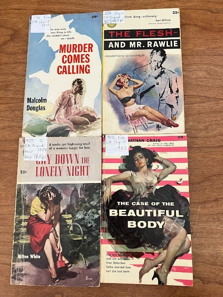 Vintage Paperbacks - lot of 4 - Gold Metal Books