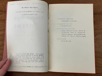 The Atomic Age Opens