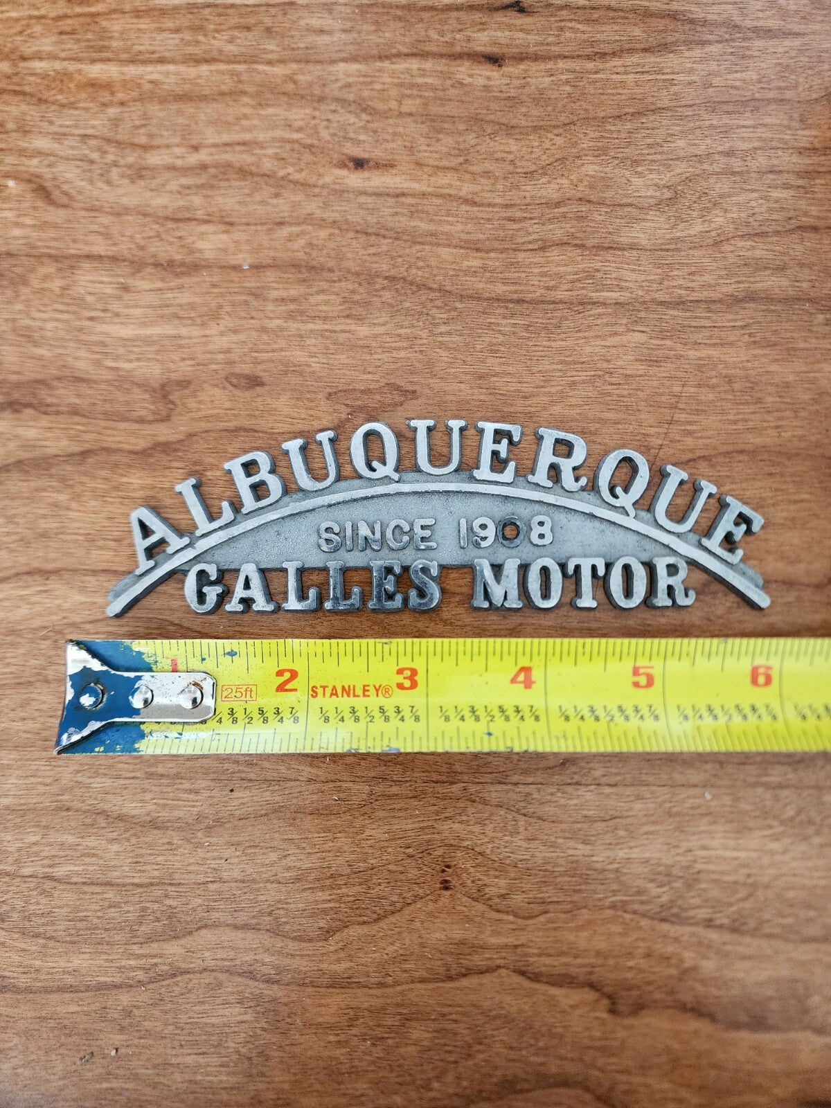 Albuquerque since 1908 Galles Motor Chevy Badge