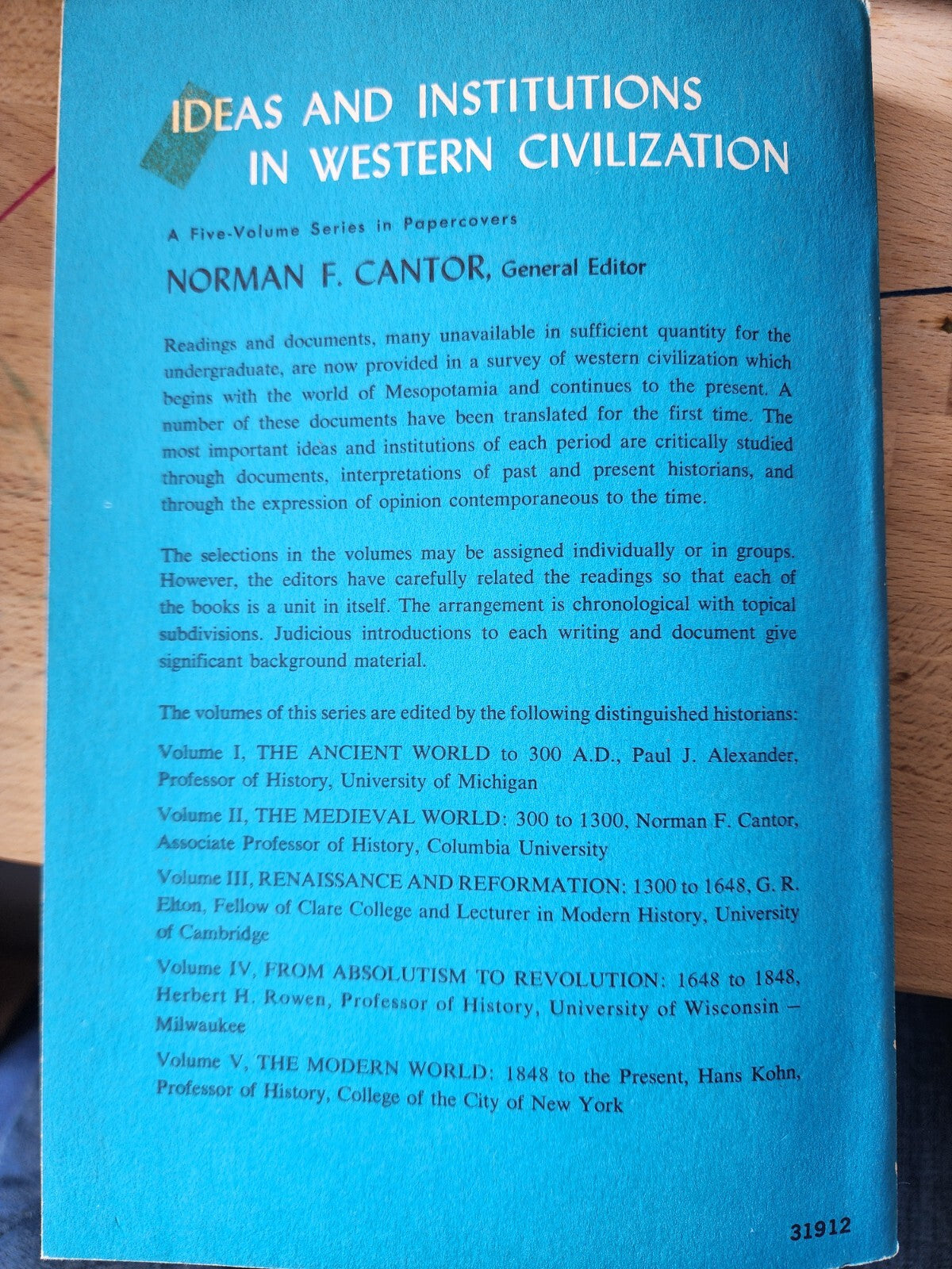 The Medieval World: 300-1300 PB (FC81-3-R)