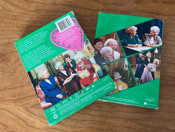 DvDs - The Golden Girls - The Complete first, second, fourth, and fifth Seasons