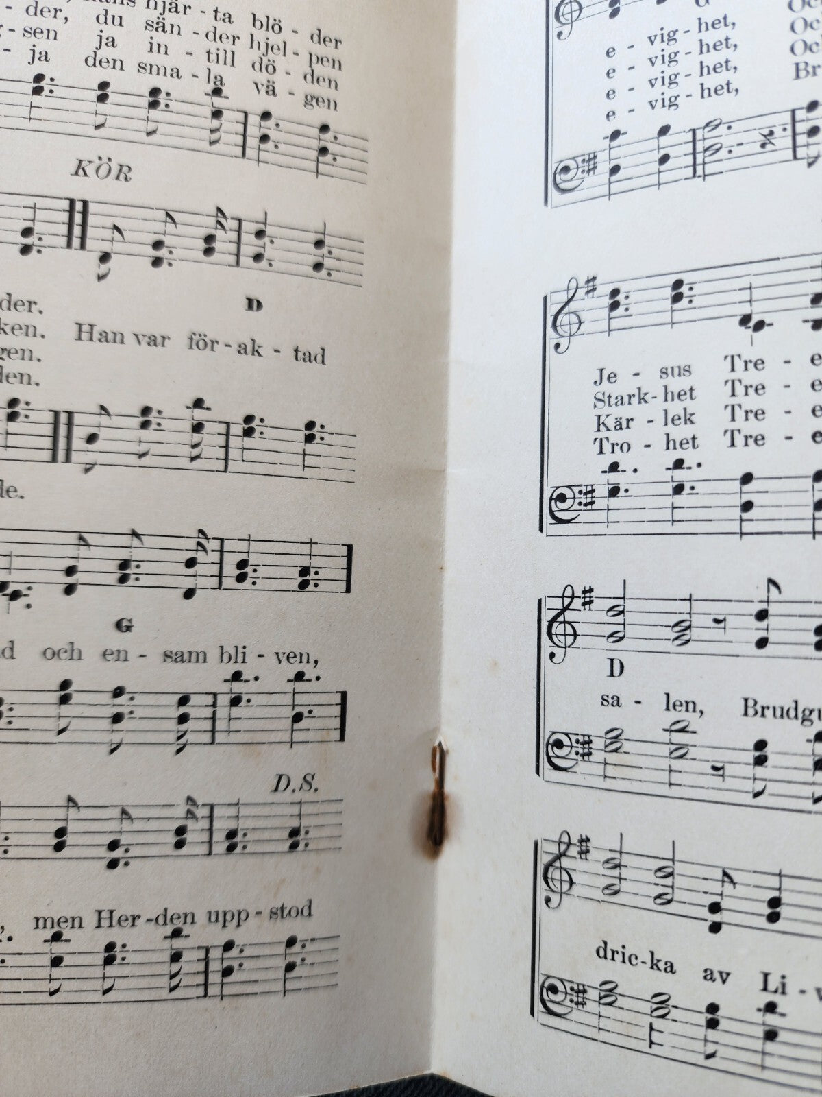 Jesus Arans Konung music sheet