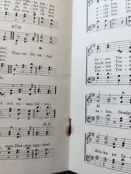 Jesus Arans Konung music sheet