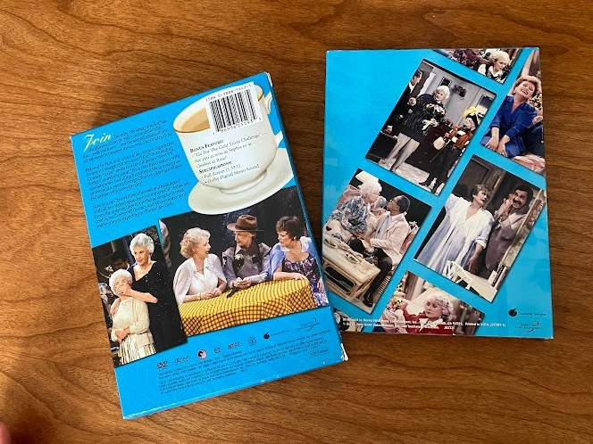 DvDs - The Golden Girls - The Complete first, second, fourth, and fifth Seasons