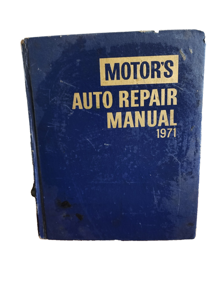 Vintage Motor's Auto Repair Manual 34th Edition 1st Printing HC