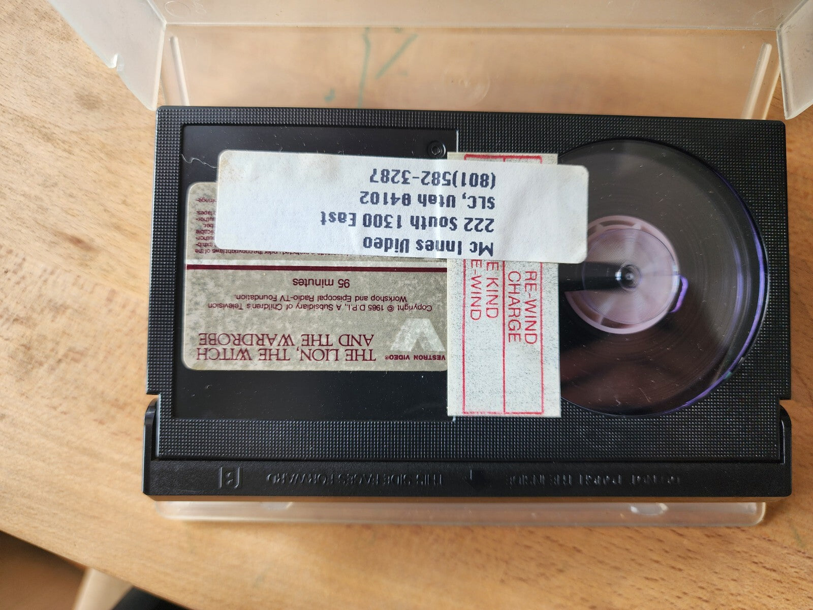 The Lion the Witch and the Wardrobe Feature Films for Families Narnia BETA Tape