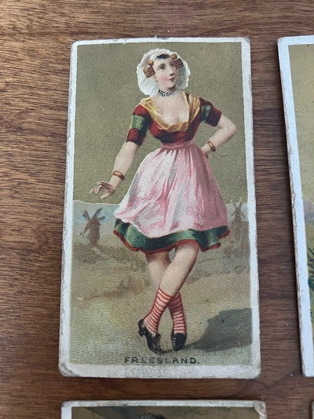 Kimball Dancing Girls of the World - lot of 4