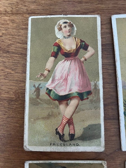 Kimball Dancing Girls of the World - lot of 4