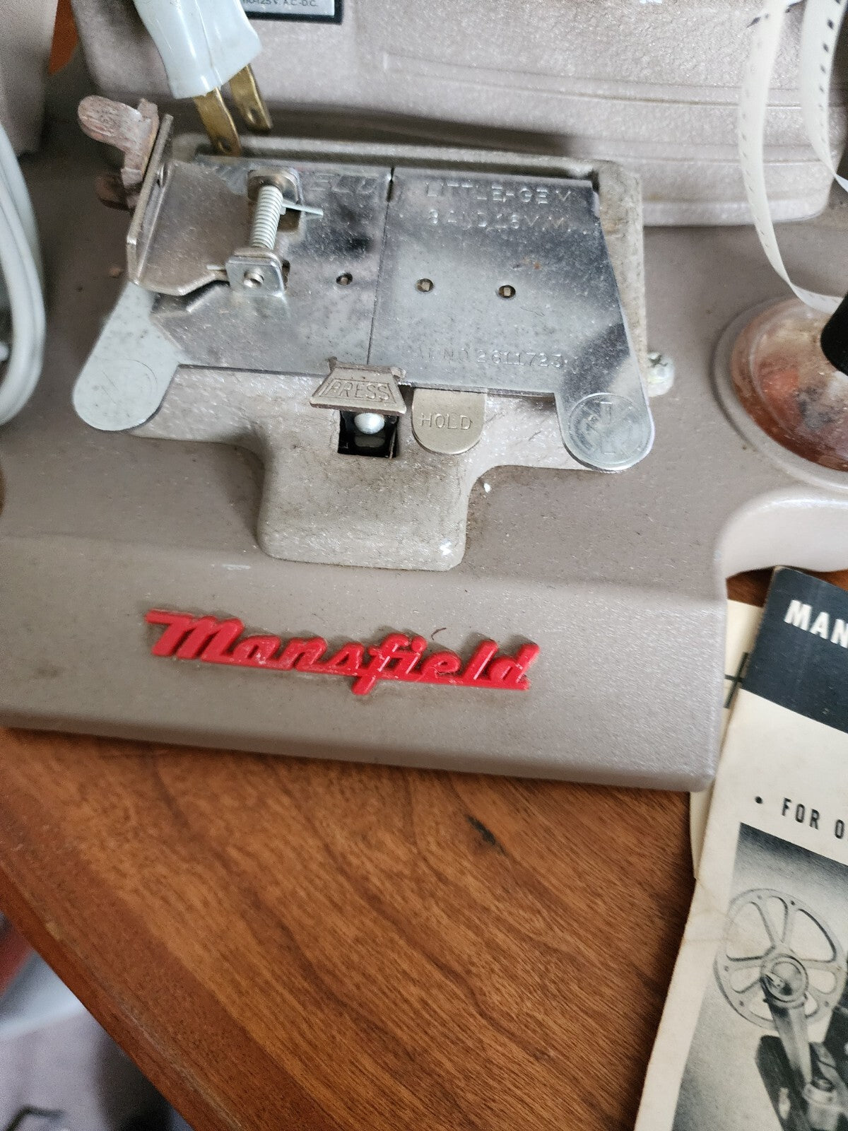 MANSFIELD MODEL 950 PORTABLE ACTION EDITOR Vintage