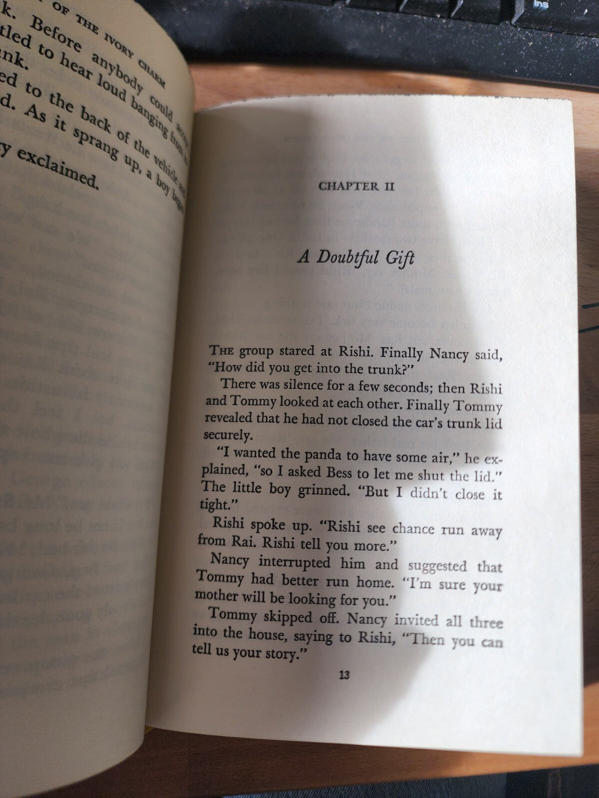 Nancy Drew - Mystery of the Ivory Charm by Carolyn Keene 1974 #13 Hardcover Book