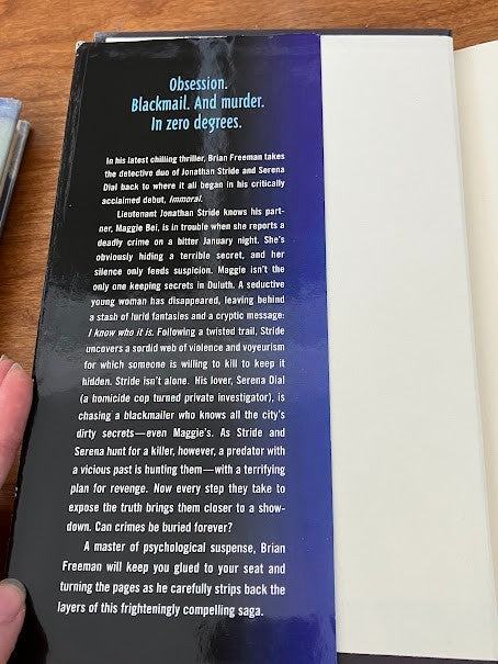 Stalked Large Print Edition Brian Freeman