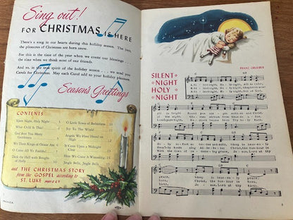 Vintage Carols For Christmas Booklet - Miller's Songbook - Jo Tillotson