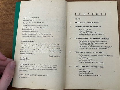 Popular Library - "Be Happier, Be Healthier" & "Are your Troubles Psychosomatic"