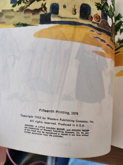 Bible Stories of Boys and Girls A Little Golden Book 1976