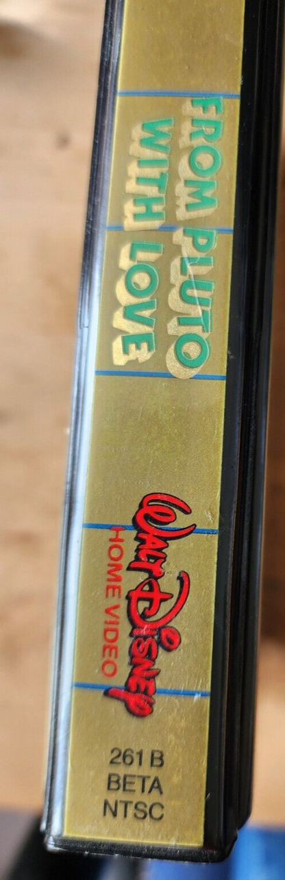 Walt Disney Video BETA From Pluto With Love Gold Edition II
