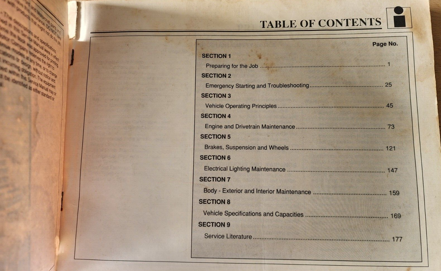 1989 Ford Ranger/Bronco II Do It Yourself Service Manual