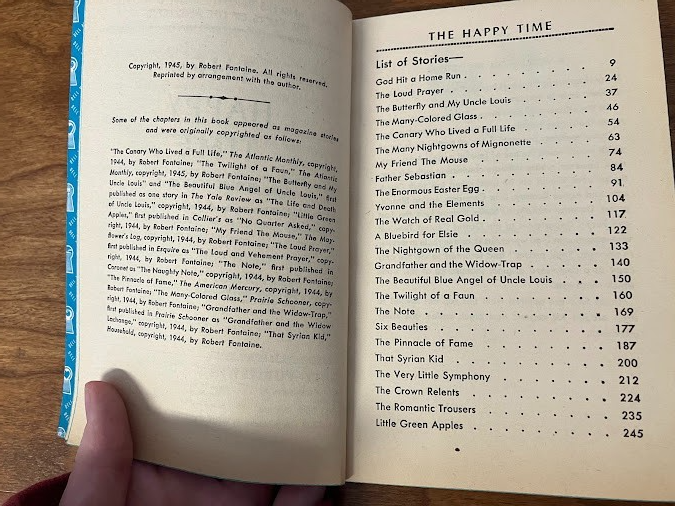 Vintage Paperback - Robert Fontaine: The Happy Time