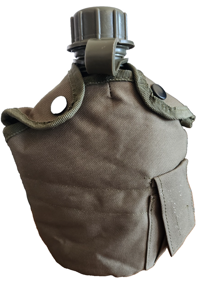 1 Quart Canteen and Cover in Army Green