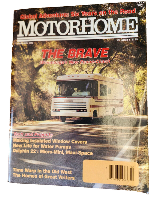 February 1992 Motor home - The brave - Magazine