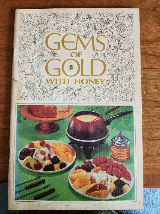 Vtg Booklet, Gems Of Gold With Honey