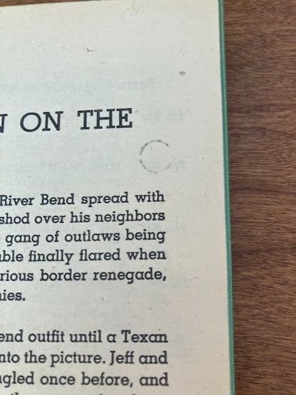 Popular Library - THE RIVER BEND FEUD by William MacLeod Raine
