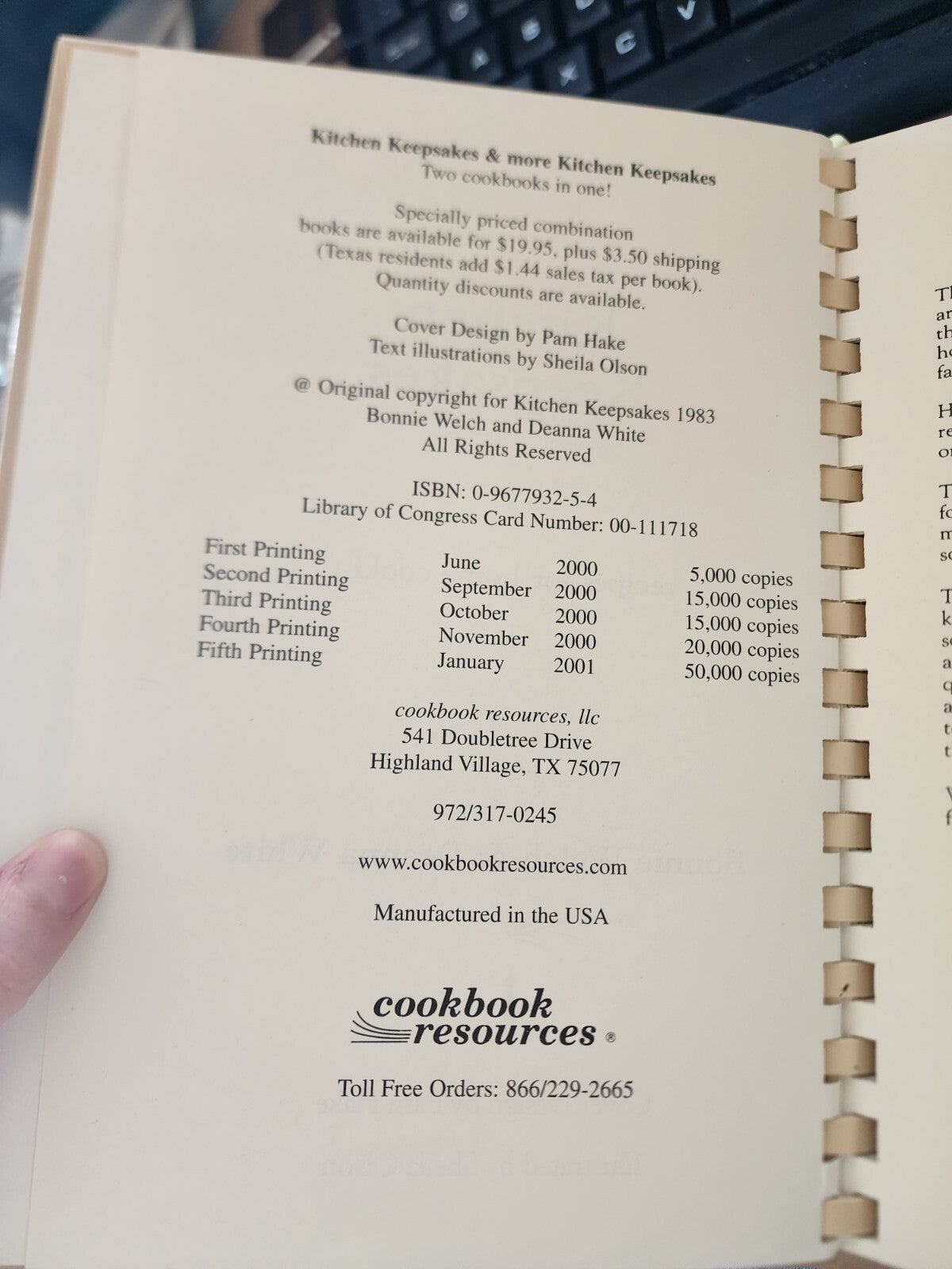 Kitchen Keepsakes&More Kitchen Keepsakes- spiral-bound