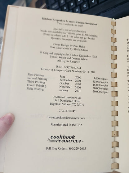 Kitchen Keepsakes&More Kitchen Keepsakes- spiral-bound