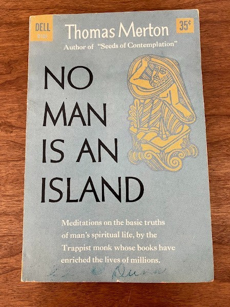 Dell Paperback - NO MAN IS AN ISLAND by Thomas Merton