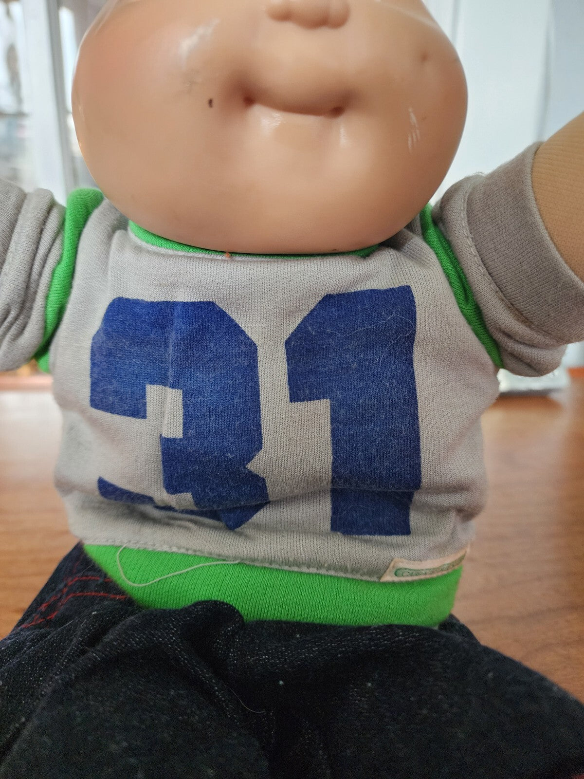 Vtg Cabbage Patch Kids Doll Bald Head Baby Boy 1978 Number 206