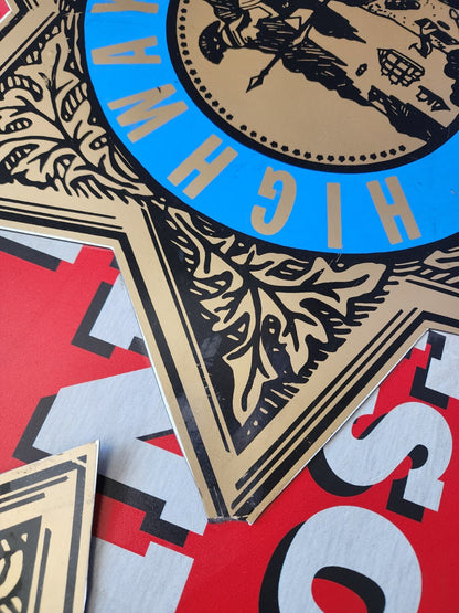 Lot of Highway Patrol Magnet