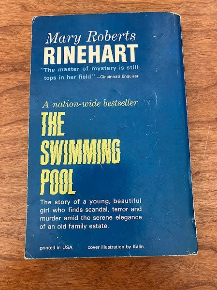 Dell Book - Mary Roberts Rinehart The Swimming Pool