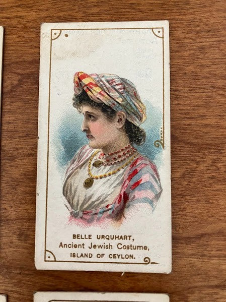 DUKE'S CIGARETTES: PORTRAITS OF ACTORS & ACTRESSES - Lot of 8