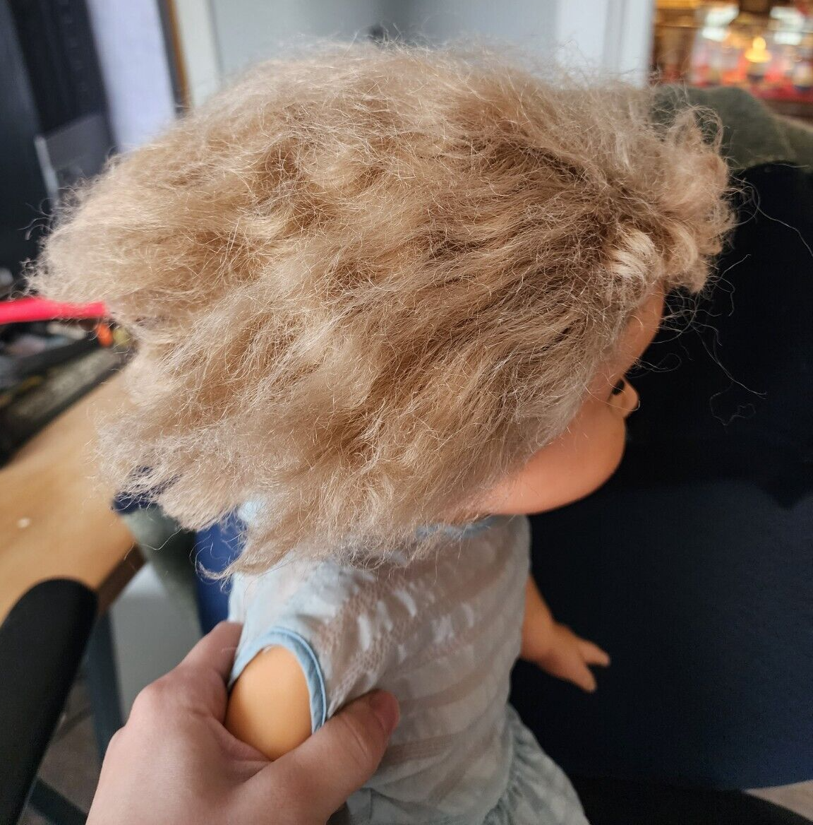 Vtg Horsman Sleepy eye Doll Baby/Toddler